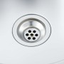 Fregadero de cocina hecho a mano acero inoxidable de , Fregaderos - Ref: Foro24-51514, Precio: 125,44 €, Descuento: %
