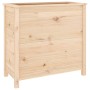 Jardinera madera maciza de pino 82,5x40x78 cm de , Maceteros y jardineras - Ref: Foro24-825282, Precio: 97,89 €, Descuento: %