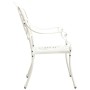 Sillas de jardín 2 unidades aluminio fundido blanco | Foro24.es | Tu tienda online para hogar, jardín y más Foro24.es