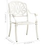 Sillas de jardín 2 unidades aluminio fundido blanco | Foro24.es | Tu tienda online para hogar, jardín y más Foro24.es