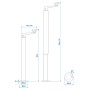 Pie de apoyo regulable para remolque ProPlus 341517 D48 mm 40-65 cm de , Tráilers para mercancías y transporte - Ref: Foro24-...
