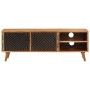 Mueble de TV madera maciza de acacia 112x30x40 cm de , Muebles TV - Ref: Foro24-351621, Precio: 206,72 €, Descuento: %