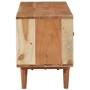 Mueble de TV madera maciza de acacia 112x30x40 cm de , Muebles TV - Ref: Foro24-351621, Precio: 206,72 €, Descuento: %