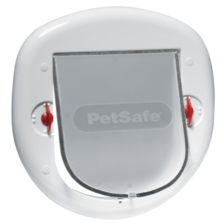 PetSafe Puerta de 4 posiciones para mascotas 280 blanca 5001 de , Puertas para animales domésticos - Ref: Foro24-411379, Prec...