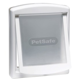 PetSafe Puerta mascotas 2 posiciones 740 mediana 26,7x22,8 blanca 5020 de , Puertas para animales domésticos - Ref: Foro24-41...