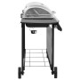 Barbacoa de gas con 6 fogones negro y plateado de , Barbacoas - Ref: Foro24-3053630, Precio: 255,13 €, Descuento: %
