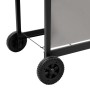 Barbacoa de gas con 6 fogones negro y plateado de , Barbacoas - Ref: Foro24-3053630, Precio: 255,13 €, Descuento: %