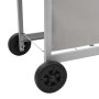 Barbacoa de gas con 6 fogones plateada de , Barbacoas - Ref: Foro24-3053632, Precio: 301,27 €, Descuento: %