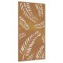 Adorno de pared de jardín acero corten diseño de hoja 105x55 cm de , Carteles, copias y arte visual - Ref: Foro24-824493, Pre...