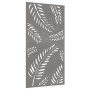 Adorno de pared de jardín acero corten diseño de hoja 105x55 cm de , Carteles, copias y arte visual - Ref: Foro24-824493, Pre...