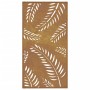Adorno de pared de jardín acero corten diseño de hoja 105x55 cm de , Carteles, copias y arte visual - Ref: Foro24-824493, Pre...