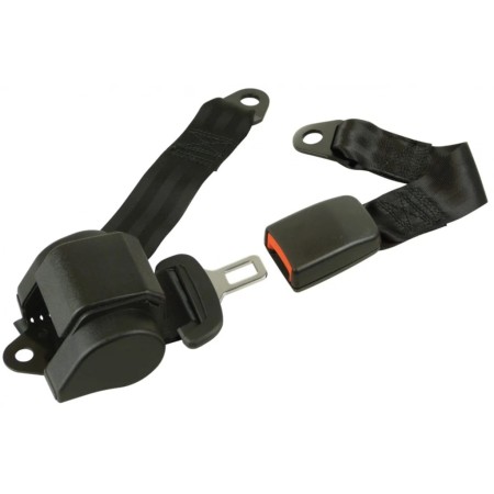 Carpoint Cinturón de seguridad de 3 puntos automático negro de , Cinturones de seguridad para vehículos - Ref: Foro24-439340,...
