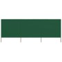 Paravientod de playa de 3 paneles tela verde 400x160 cm de , Sombrillas - Ref: Foro24-47149, Precio: 61,47 €, Descuento: -5%%
