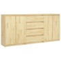 Armarios auxiliares 3 unidades madera maciza de pino de , Aparadores - Ref: Foro24-3094812, Precio: 279,32 €, Descuento: %