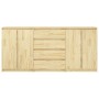 Armarios auxiliares 3 unidades madera maciza de pino de , Aparadores - Ref: Foro24-3094812, Precio: 279,32 €, Descuento: %
