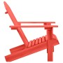 Silla de jardín Adirondack madera maciza de abeto rojo de , Sillas de jardín - Ref: Foro24-315873, Precio: 90,11 €, Descuento: %