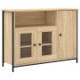 Aparador de madera de ingeniería roble Sonoma 100x35x75 cm de , Aparadores - Ref: Foro24-835510, Precio: 100,41 €, Descuento: %