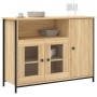 Aparador de madera de ingeniería roble Sonoma 100x35x75 cm de , Aparadores - Ref: Foro24-835510, Precio: 100,41 €, Descuento: %