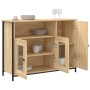 Aparador de madera de ingeniería roble Sonoma 100x35x75 cm de , Aparadores - Ref: Foro24-835510, Precio: 100,41 €, Descuento: %