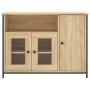 Aparador de madera de ingeniería roble Sonoma 100x35x75 cm de , Aparadores - Ref: Foro24-835510, Precio: 100,41 €, Descuento: %