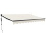 Toldo retráctil automático color crema 3x2,5 m de , Toldos - Ref: Foro24-3154501, Precio: 278,28 €, Descuento: %