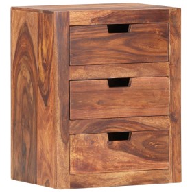 Mesita de noche de madera maciza de Sheesham 40x30x50 cm de , Mesitas de noche - Ref: Foro24-286407, Precio: 140,34 €, Descue...