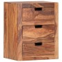 Mesita de noche de madera maciza de Sheesham 40x30x50 cm de , Mesitas de noche - Ref: Foro24-286407, Precio: 140,34 €, Descue...