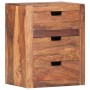 Mesita de noche de madera maciza de Sheesham 40x30x50 cm de , Mesitas de noche - Ref: Foro24-286407, Precio: 140,34 €, Descue...