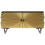 Mueble de TV de madera maciza de mango 90x30x45 cm de , Muebles TV - Ref: Foro24-322681, Precio: 250,02 €, Descuento: -5%%