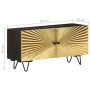Mueble de TV de madera maciza de mango 90x30x45 cm de , Muebles TV - Ref: Foro24-322681, Precio: 250,02 €, Descuento: -5%%