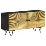 Mueble de TV de madera maciza de mango 90x30x45 cm de , Muebles TV - Ref: Foro24-322681, Precio: 250,02 €, Descuento: -5%%