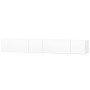 Mueble para TV 2 uds contrachapada blanco brillo 120x40x34cm de , Muebles TV - Ref: Foro24-275113, Precio: 223,41 €, Descuent...