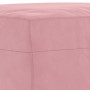 Juego de sofás con cojines 3 piezas terciopelo rosa de , Sofás - Ref: Foro24-3201529, Precio: 577,39 €, Descuento: %