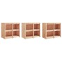 Muebles de cocina de exterior 3 piezas madera maciza de pino de , Armarios de cocina - Ref: Foro24-3196163, Precio: 531,04 €,...