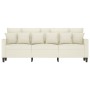 Sofá de 3 plazas terciopelo color crema 180 cm de , Sofás - Ref: Foro24-359321, Precio: 317,30 €, Descuento: -5%%