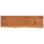 Estante pared rectangular madera acacia borde vivo 70x20x2,5 cm de , Tableros para mesas - Ref: Foro24-370225, Precio: 28,59 ...