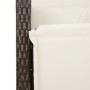 Set comedor de jardín 7 pzas con cojines ratán sintético marrón de , Conjuntos de jardín - Ref: Foro24-3212554, Precio: 997,2...