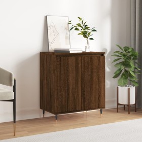 Aparador madera contrachapada marrón roble 60x35x70 cm de , Aparadores - Ref: Foro24-827155, Precio: 69,10 €, Descuento: %