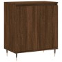 Aparador madera contrachapada marrón roble 60x35x70 cm de , Aparadores - Ref: Foro24-827155, Precio: 69,10 €, Descuento: %