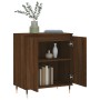 Aparador madera contrachapada marrón roble 60x35x70 cm de , Aparadores - Ref: Foro24-827155, Precio: 69,10 €, Descuento: %