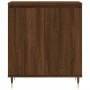 Aparador madera contrachapada marrón roble 60x35x70 cm de , Aparadores - Ref: Foro24-827155, Precio: 69,10 €, Descuento: %