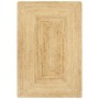 Alfombra de yute tejida a mano natural 160x230 cm de , Alfombras - Ref: Foro24-133730, Precio: 122,22 €, Descuento: %