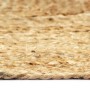 Alfombra de yute tejida a mano natural 160x230 cm de , Alfombras - Ref: Foro24-133730, Precio: 122,22 €, Descuento: %