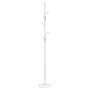 Perchero de hierro con recubrimiento en polvo blanco 175 cm de , Percheros para sombreros y abrigos - Ref: Foro24-377104, Pre...
