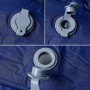 Colchón de camping autoinflable con almohada 1 persona azul de , Colchonetas para dormir - Ref: Foro24-4007107, Precio: 41,61...