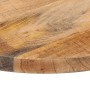 Tablero de mesa redondo madera maciza mango rugosa Ø 50x3,8 cm de , Tableros para mesas - Ref: Foro24-370005, Precio: 53,64 €...