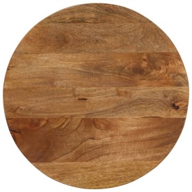 Tablero de mesa redondo madera maciza de mango Ø 50x2,5 cm de , Tableros para mesas - Ref: Foro24-370072, Precio: 41,99 €, De...