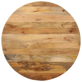 Tablero de mesa redondo madera maciza de mango Ø 80x2,5 cm de , Tableros para mesas - Ref: Foro24-370066, Precio: 120,56 €, D...
