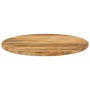 Tablero de mesa redondo madera maciza de mango Ø 80x2,5 cm de , Tableros para mesas - Ref: Foro24-370066, Precio: 120,56 €, D...