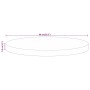 Tablero de mesa redondo madera maciza reciclada Ø 60x3,8 cm de , Tableros para mesas - Ref: Foro24-370039, Precio: 68,68 €, D...